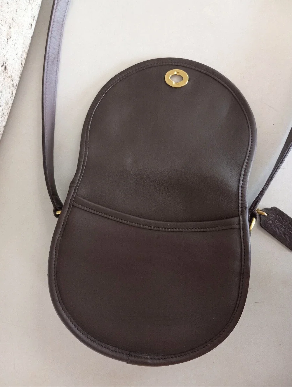 Coach Watson 1997 Classics Collection, #9981 Mahogany Brown Crossbody